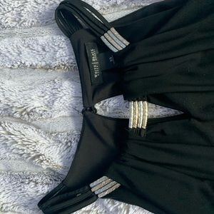 black dress